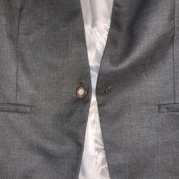 Blazer, grey, H&M, 3/4 sleeves. Worn only once - Picture 2 of 4